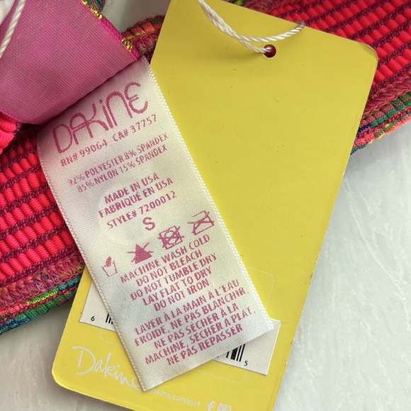 Dakine 2pc Bikini Swim Suit Multi-Color S NWT - Picture 12 of 12